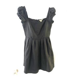 Black baby doll dress